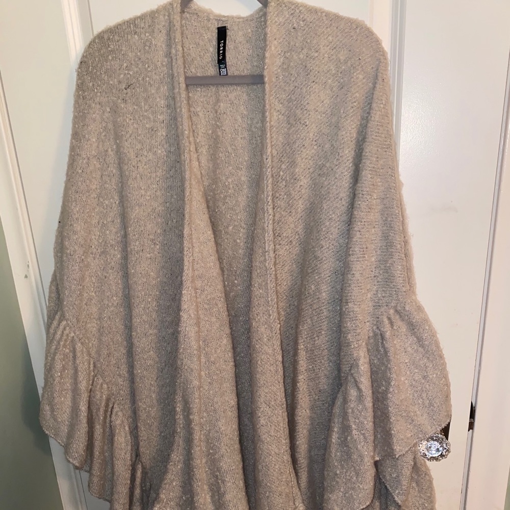 Torrid Ruffle Kimono